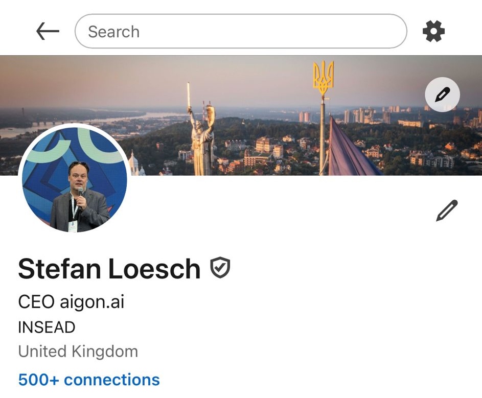 LinkedIn profile